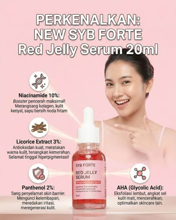 Solusi SYB FORTE Red Jelly Serum