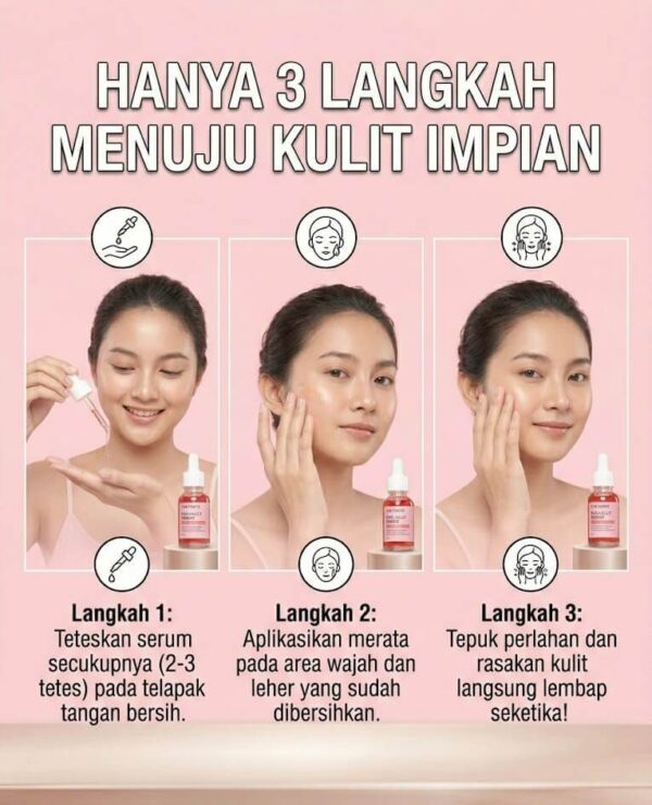 Cara Pakai SYB FORTE Red Jelly Serum