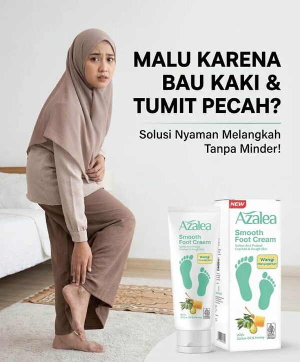 Azalea Smooth Foot Cream Zaitun