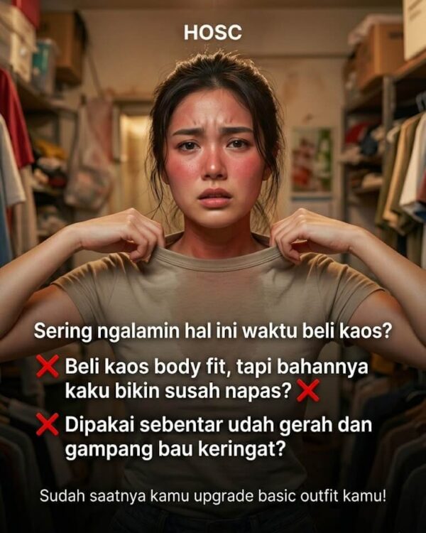 Masalah Kaos Basic Biasa