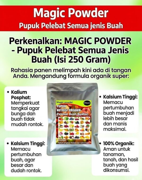 Pupuk Buah Premium 250g
