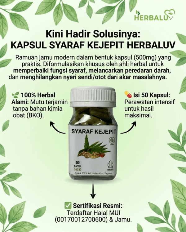 Produk Herbal Syaraf Kejepit