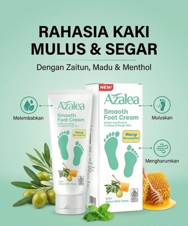 Kandungan Azalea Foot Cream