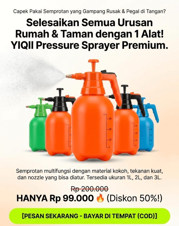 Botol Spray Pompa Premium