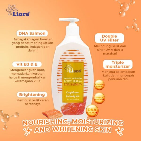 Hasil Pemakaian Liora Body Serum