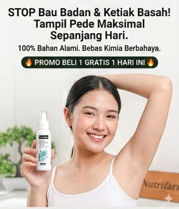 Tawas Spray 100ml Premium