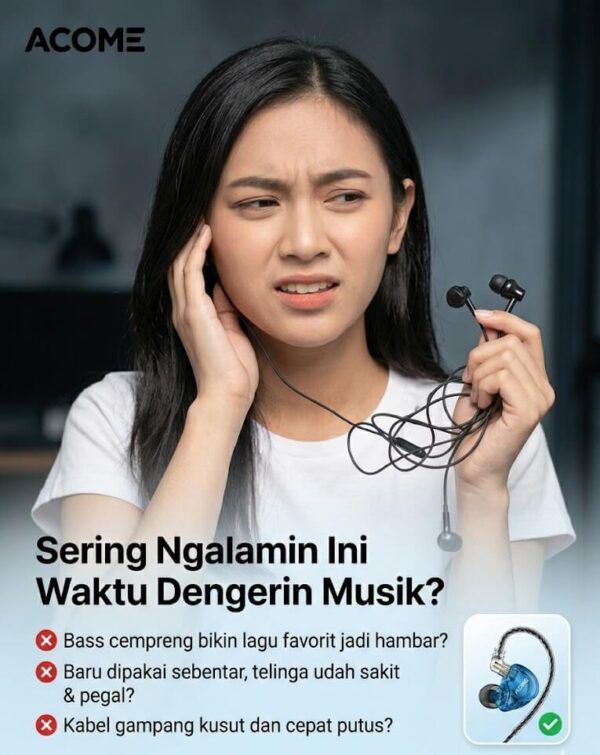 Masalah Earphone Biasa