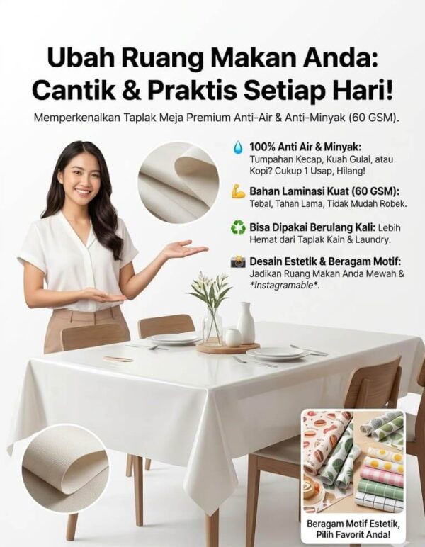 Taplak Meja Anti Air Hero
