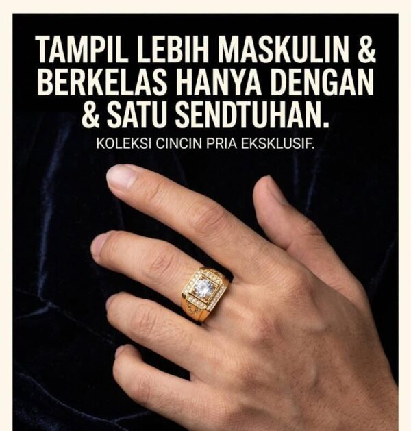 Cincin Pria Premium