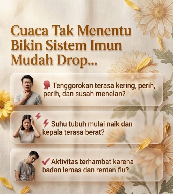 Sakit Tenggorokan dan Demam