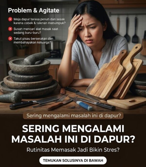 Masalah Dapur Berantakan