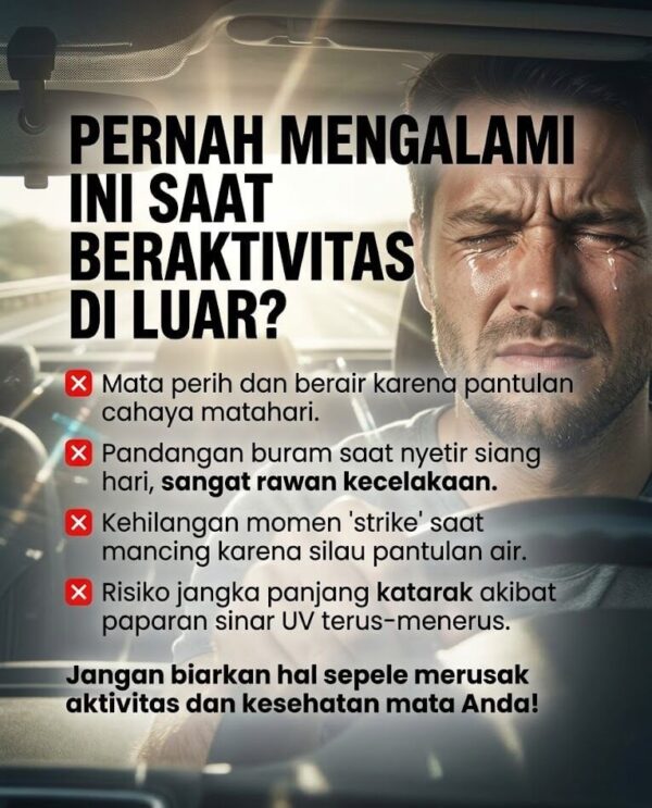 Masalah Silau Saat Berkendara