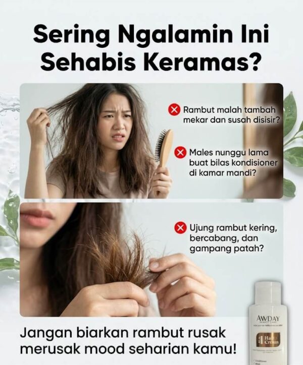 Masalah Rambut Kering dan Bercabang