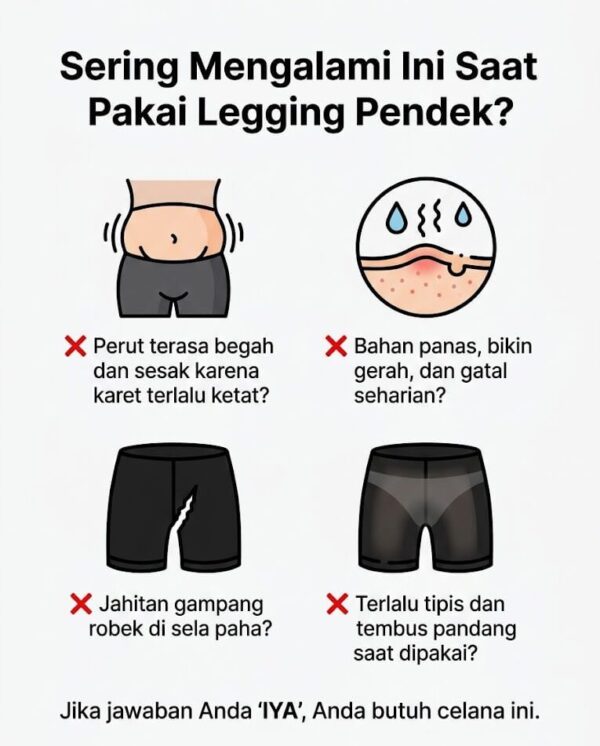 Masalah Inner Pants Biasa