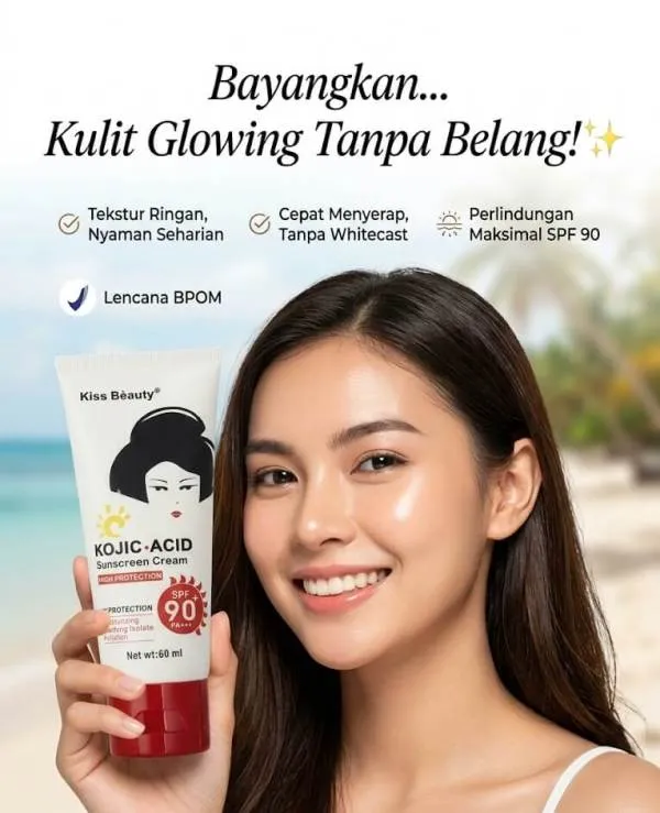 Solusi Kojic Acid Sunscreen