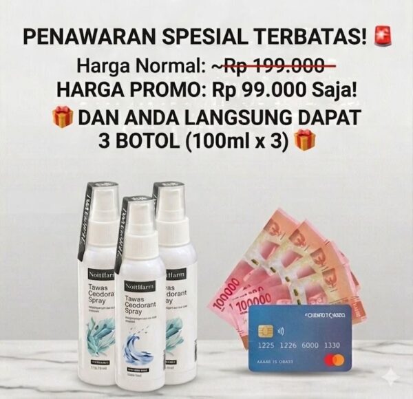 Harga Promo Tawas Spray