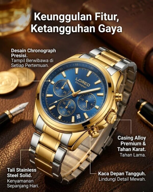 Detail Jam Loreo 3