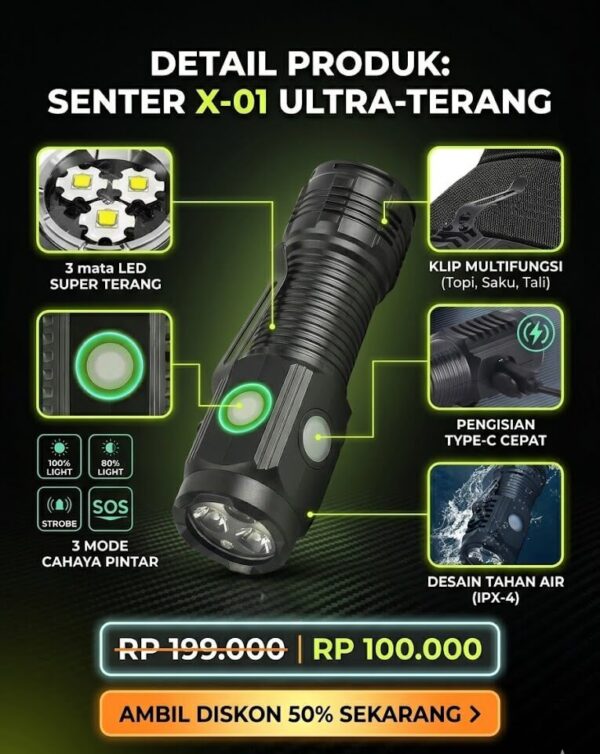 Detail Senter 1