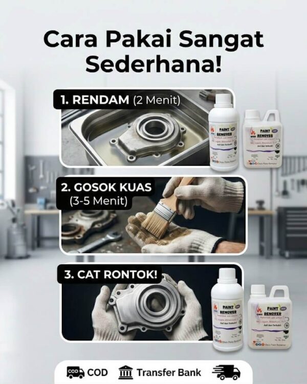 Cara Pakai Paint Remover