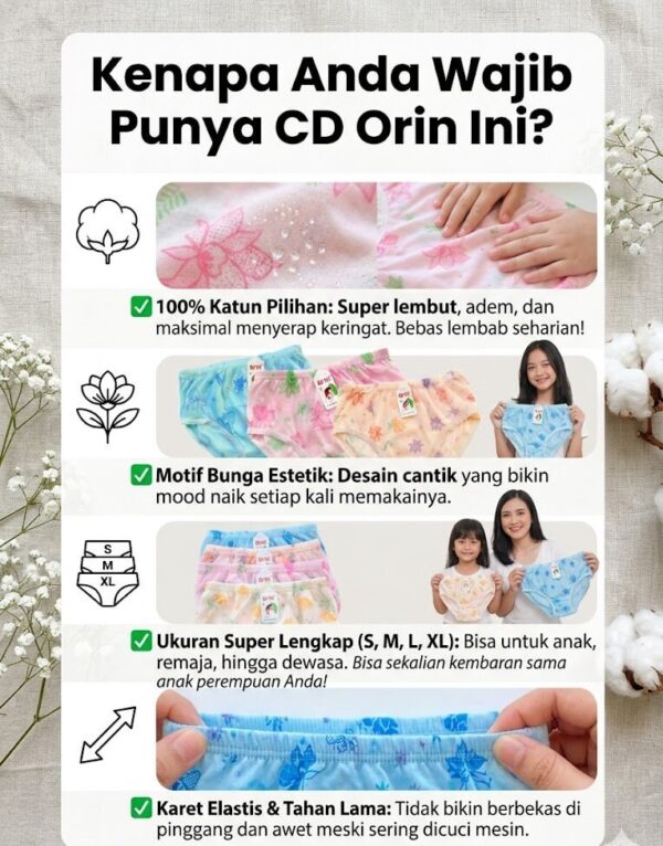 Detail Celana Dalam Orin 1