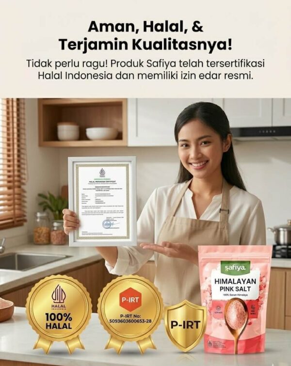 Sertifikat BPOM Safiya