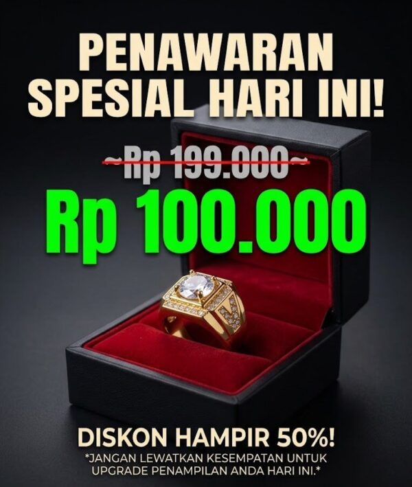 Harga Promo Cincin Pria