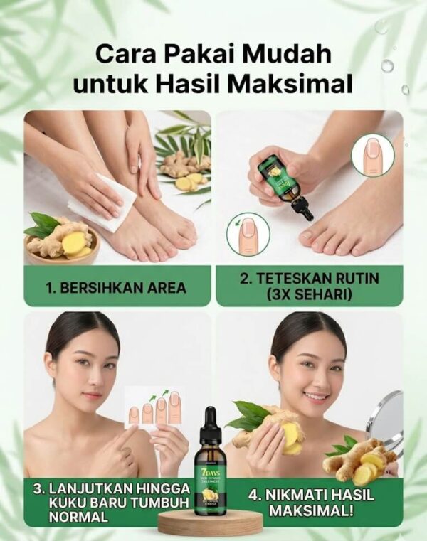 Cara Pakai Serum Kuku