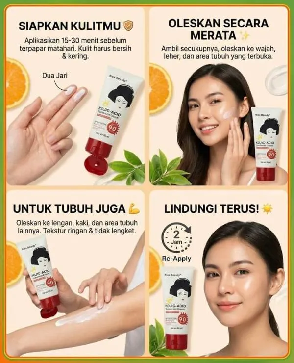 Tekstur Sunscreen