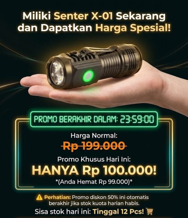 Promo Harga Senter