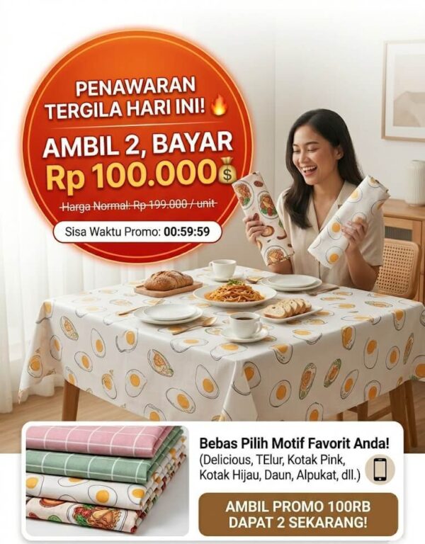 Promo Harga Taplak Meja