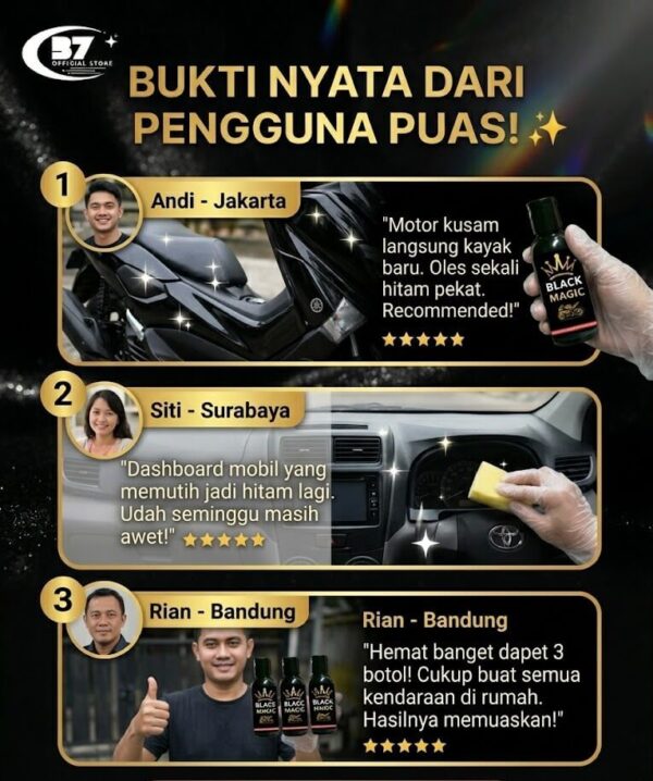 Testimoni Black Magic