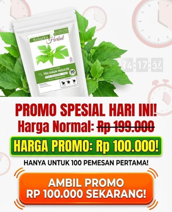 Promo Harga Teh Insulin