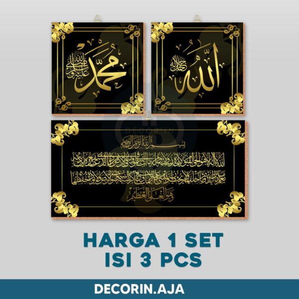 Hitam Gold Tebal