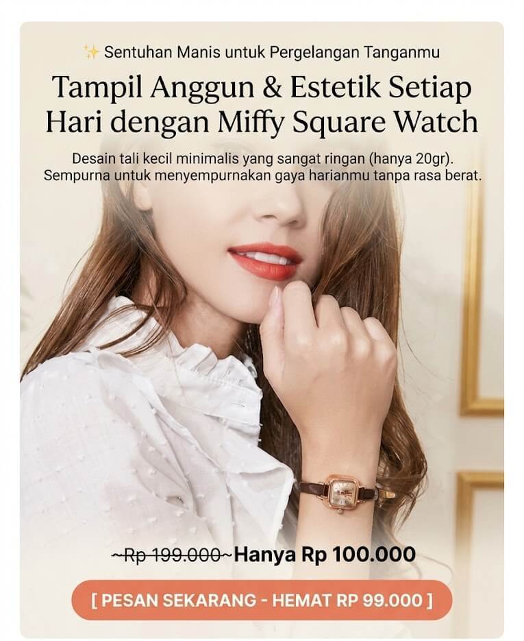 Jam Tangan Miffy Hero