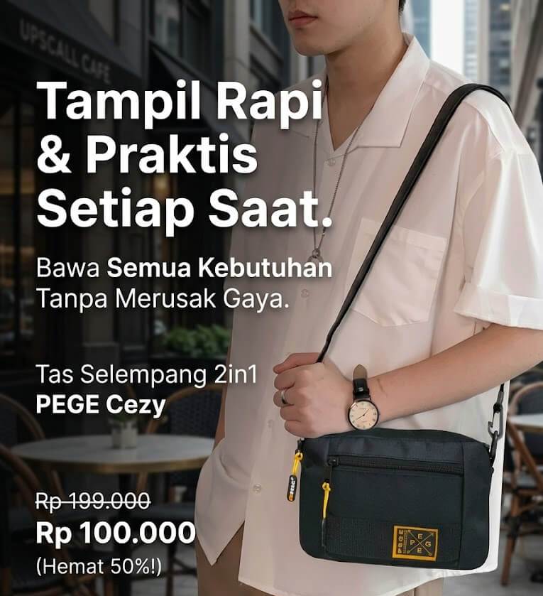 Tas Selempang PEGE Cezy Hero