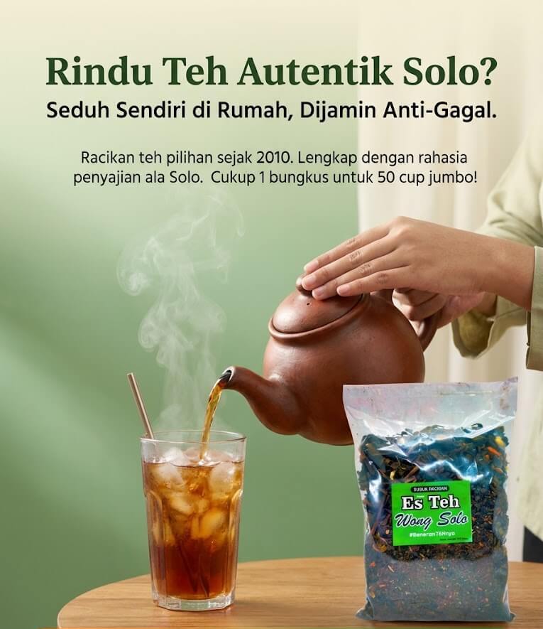 Teh Racik Wong Solo Hero
