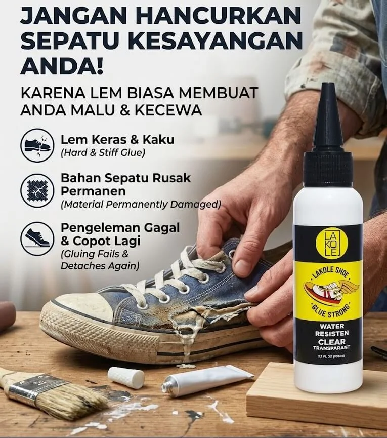 Masalah Lem Sepatu