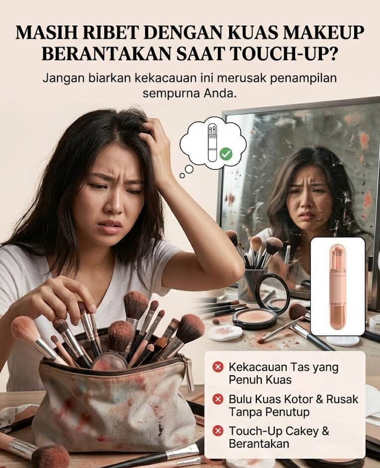 Masalah Kuas Berantakan