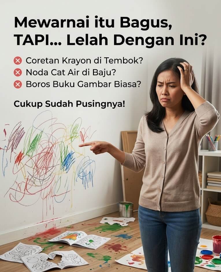Masalah Coretan Spidol Krayon