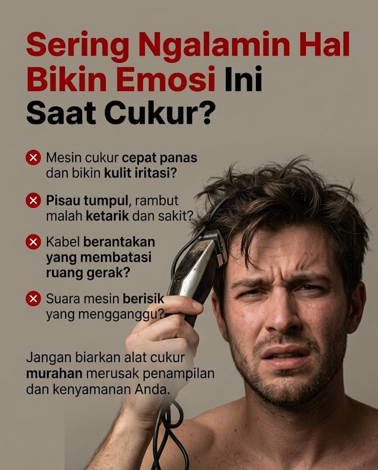 Masalah Alat Cukur Biasa