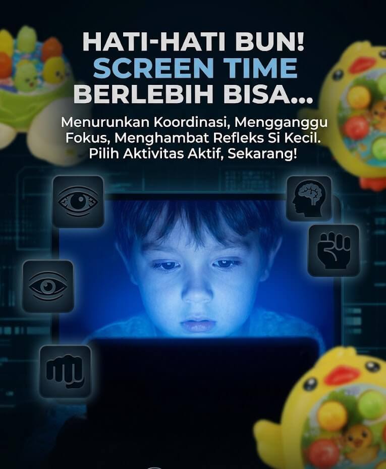 Masalah Anak Kecanduan Gadget