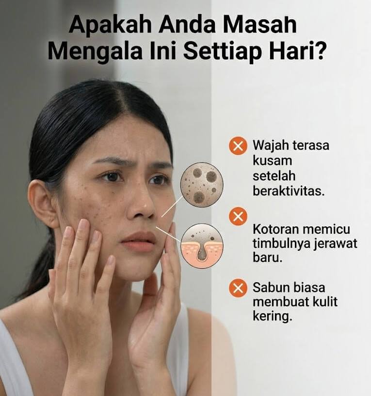 Masalah Kulit Wajah Kusam