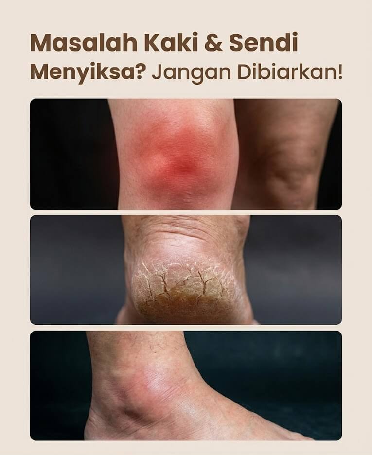 Masalah Bau Kaki dan Tumit Pecah