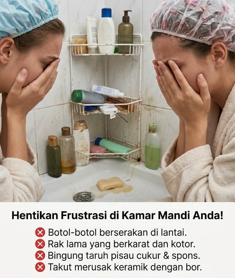 Masalah Kamar Mandi Berantakan