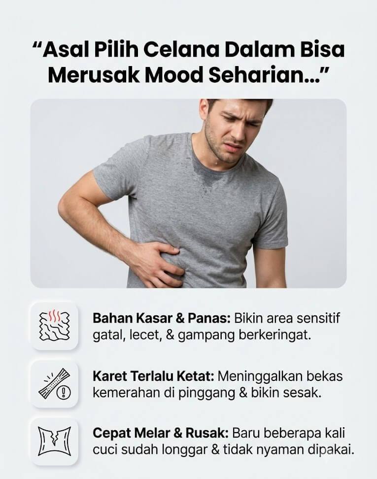 Masalah Celana Dalam Tidak Nyaman