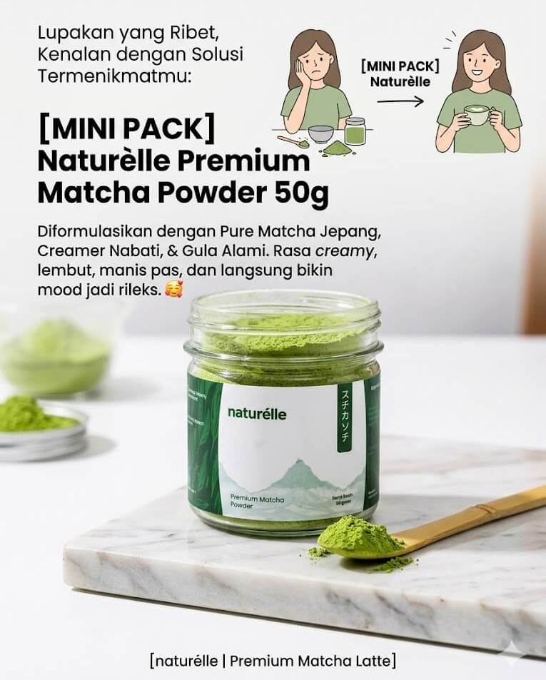 Solusi Naturèlle Premium Matcha