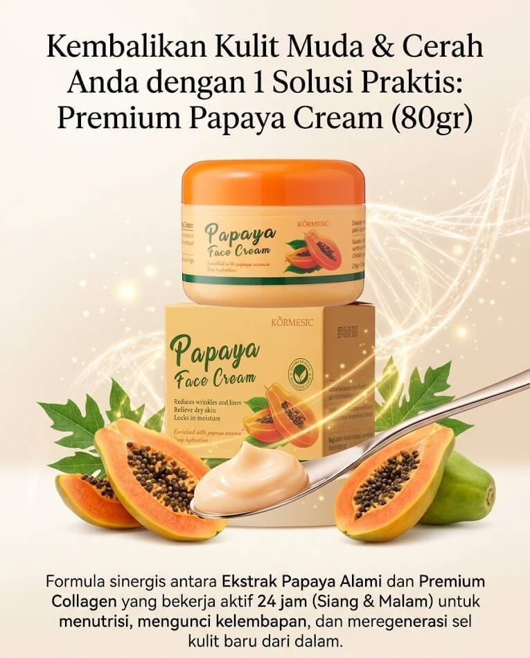 Solusi Cream Papaya Siang Malam