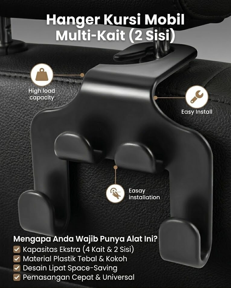 Solusi Hanger Mobil 2 Sisi
