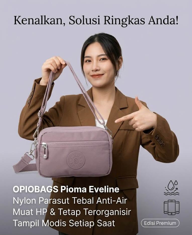 Solusi OPIOBAGS Sling Bag Wallet