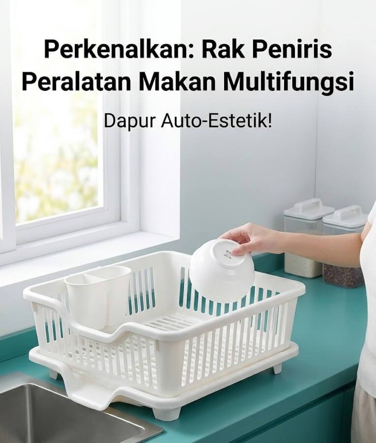 Solusi Rak Peniris Piring
